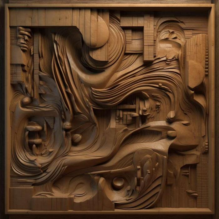 نموذج ثلاثي الأبعاد لآلة CNC 3D Art 